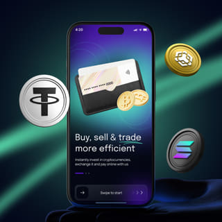 Marble Vestholm trading platform displayed on a mobile screen