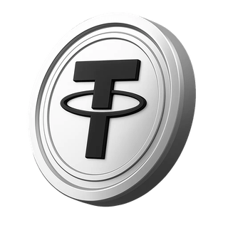 Account information section featuring a Tether USDT coin